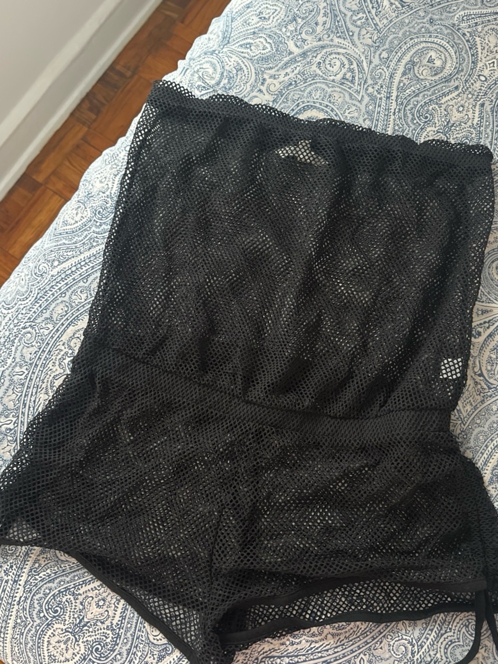 Victoria's Secret Black Mesh Cover-Up